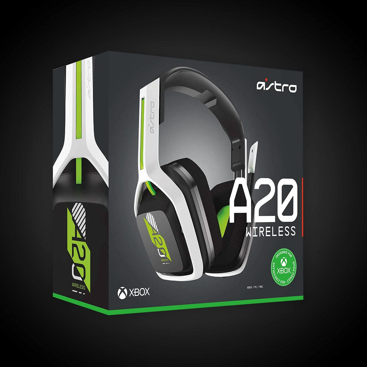 ASTRO Gaming Logitech G A20 Gen 2 Wireless Headset Xbox - White/Green