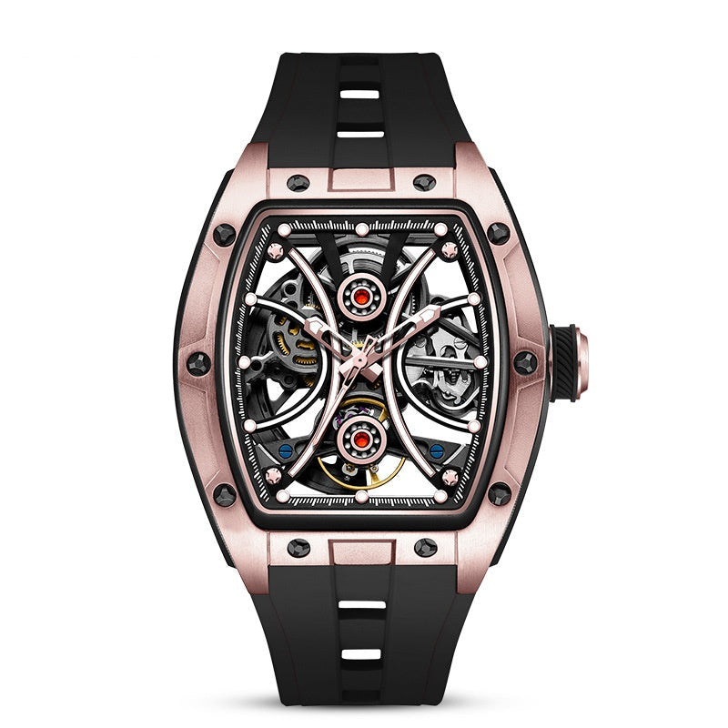 Waterproof Luminous Barrel Mens Watch