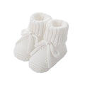 Bow-tie Strap Knitted Toddler Shoes