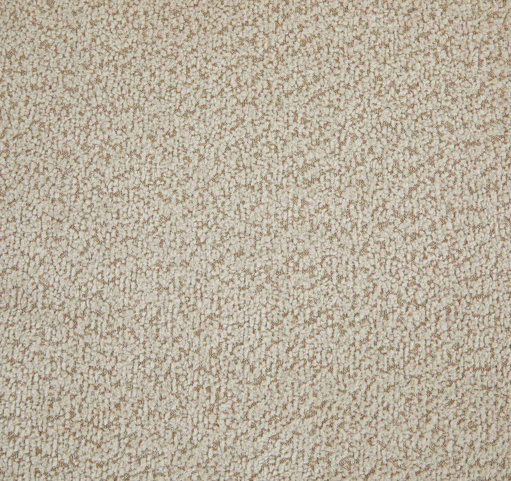 Elegant Curved Boucle Sofa