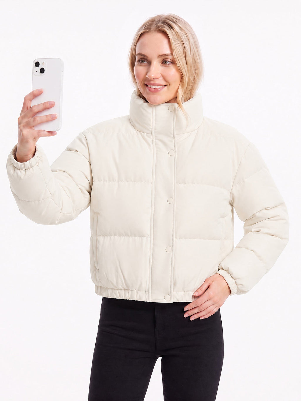 New Coat Small Bread Suit Short Vertical Collar European And American Women's Winter Fashion Casual Cotton Coat Women's Cross-Border