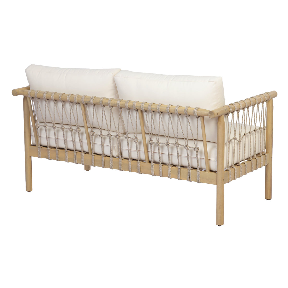 Outdoor Acacia Wood 3-Piece Furniture Set