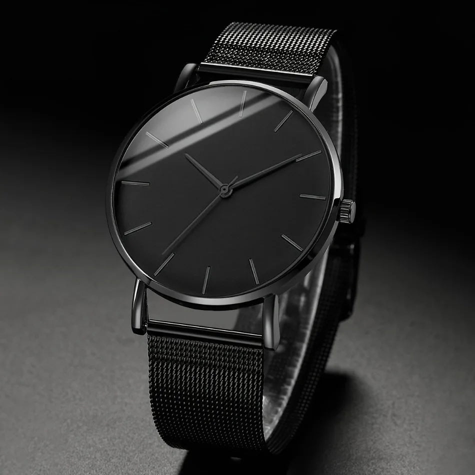 Non-mechanical Mens Quartz Watch