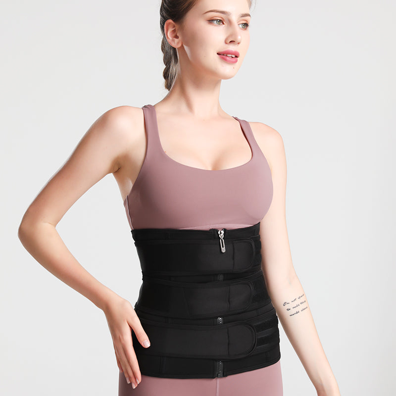 Sweat Waist Trainer For Women, Neoprene Waist Trimmer Belt With Triple Compression, Tummy Control Sauna Band For Workout Fitness Gym