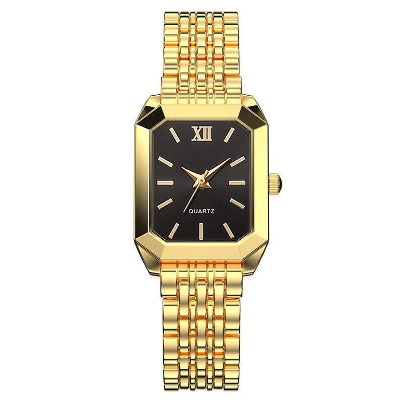 Student Fashion Minimalist Square Quartz Watch