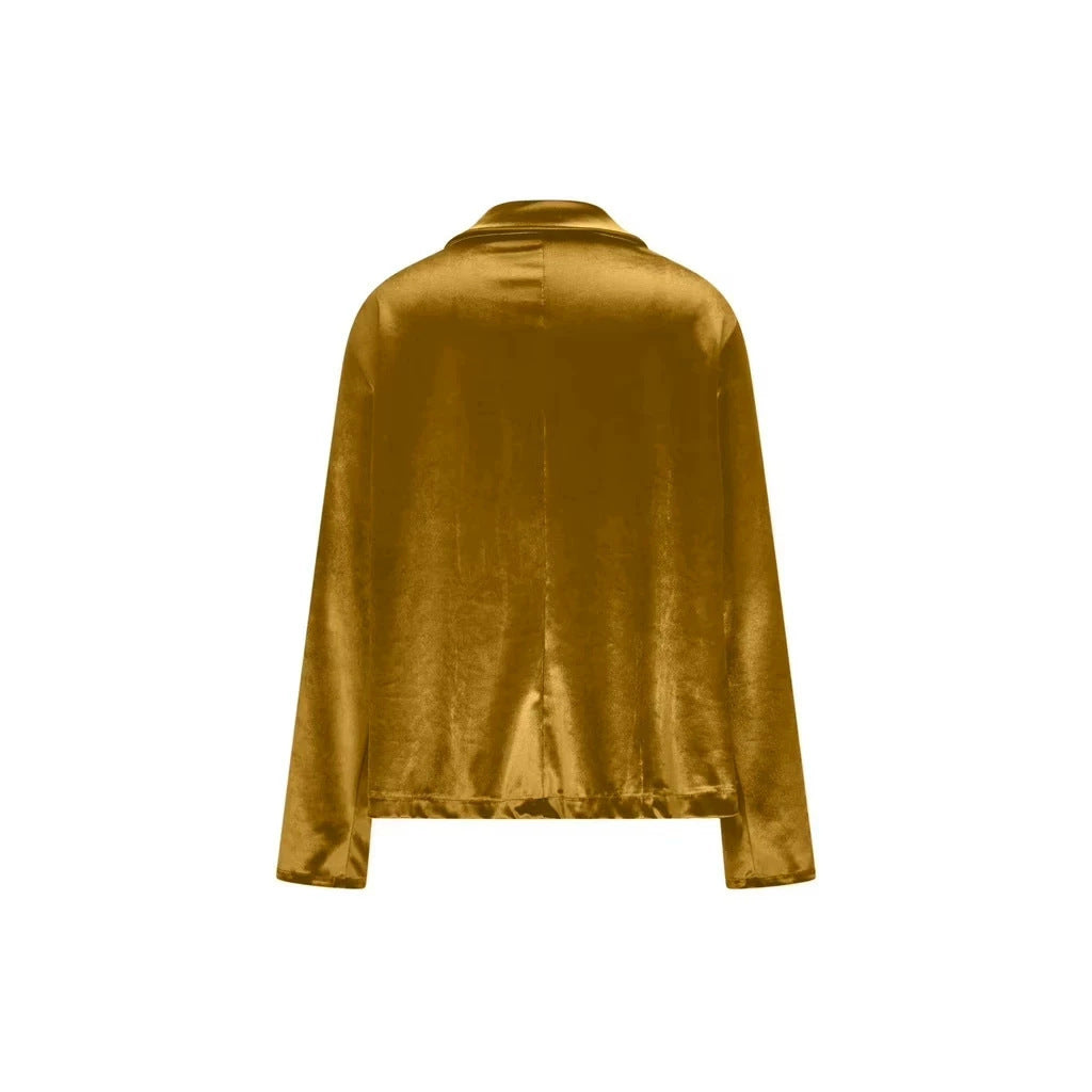 Two-button Long-sleeve Blazer