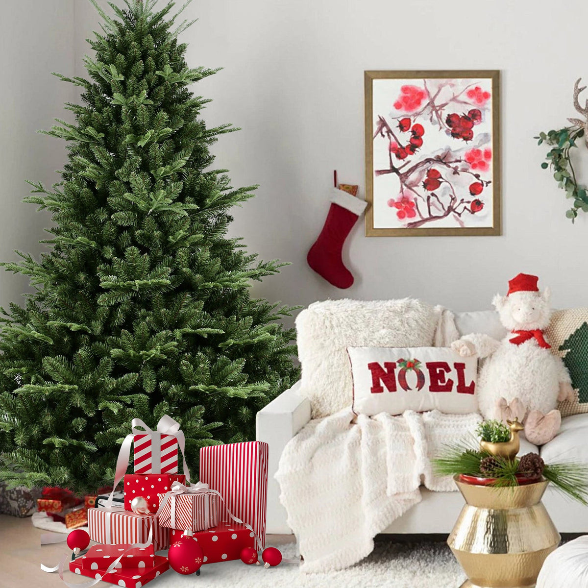 Full-Shaped 4FT Christmas Tree with 714 Tips