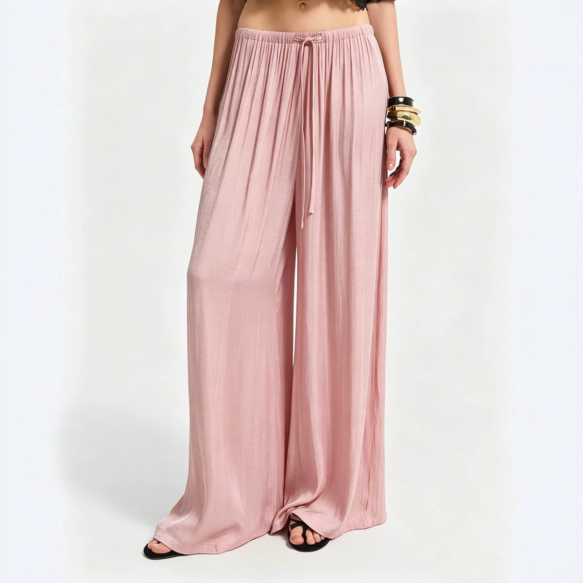 Wide-leg Casual Pants Womens Style Loose-fitting And Slimming