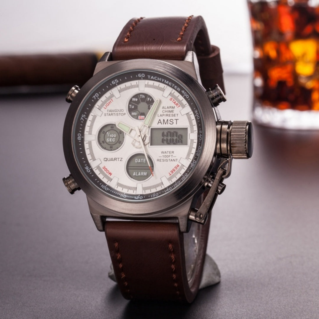 Retro Minimalist Stylish Business Casual Sports Mens Electronic