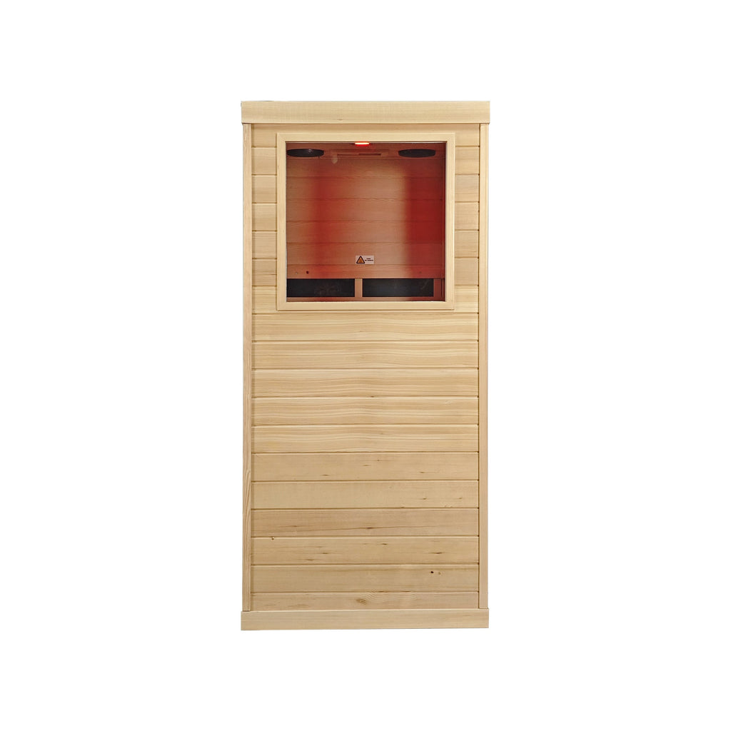 Canadian Hemlock One Person Far Infrared Sauna Room