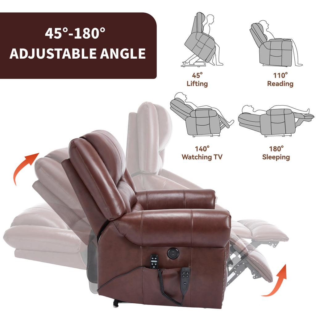 Power Lift Recliner Chair with Heat Massage