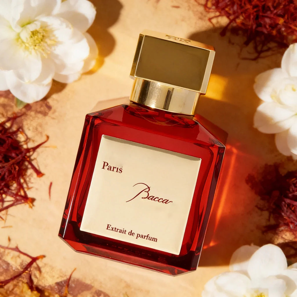 Luxury Amber Saffron Sweet Woody Fragrance Baccarat Rouge 540 Style Perfume 70ml Long Lasting Unisex for Men Women Daily Office Party