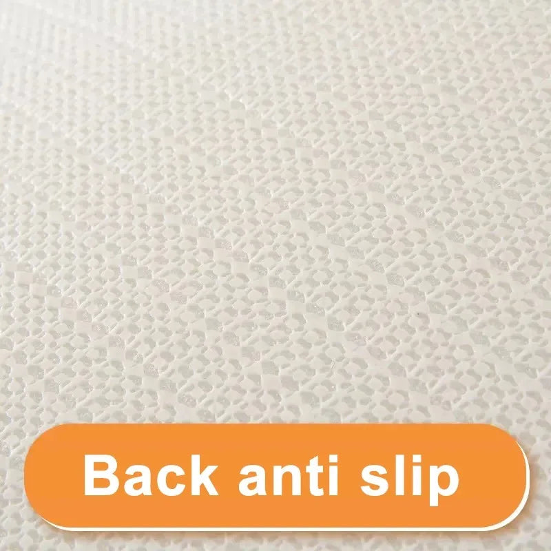3 Piece Bathroom Mat Memory Foam Ultra Soft and Absorbent Leaf Bath Rugs Thick Washable For Bathroom Toilet Tub Mat Set