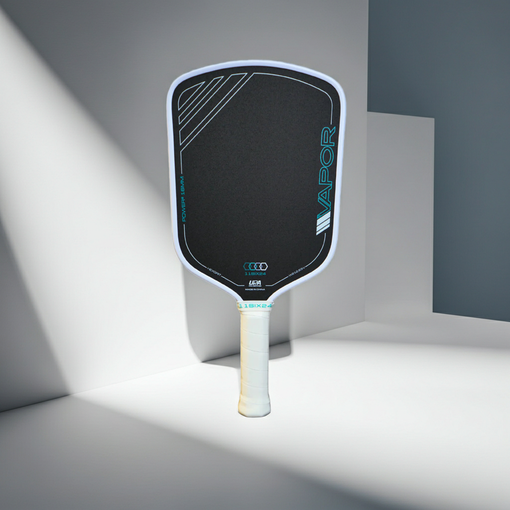 11SIX24 Vapor Power 2 16mm White Pickleball Paddle