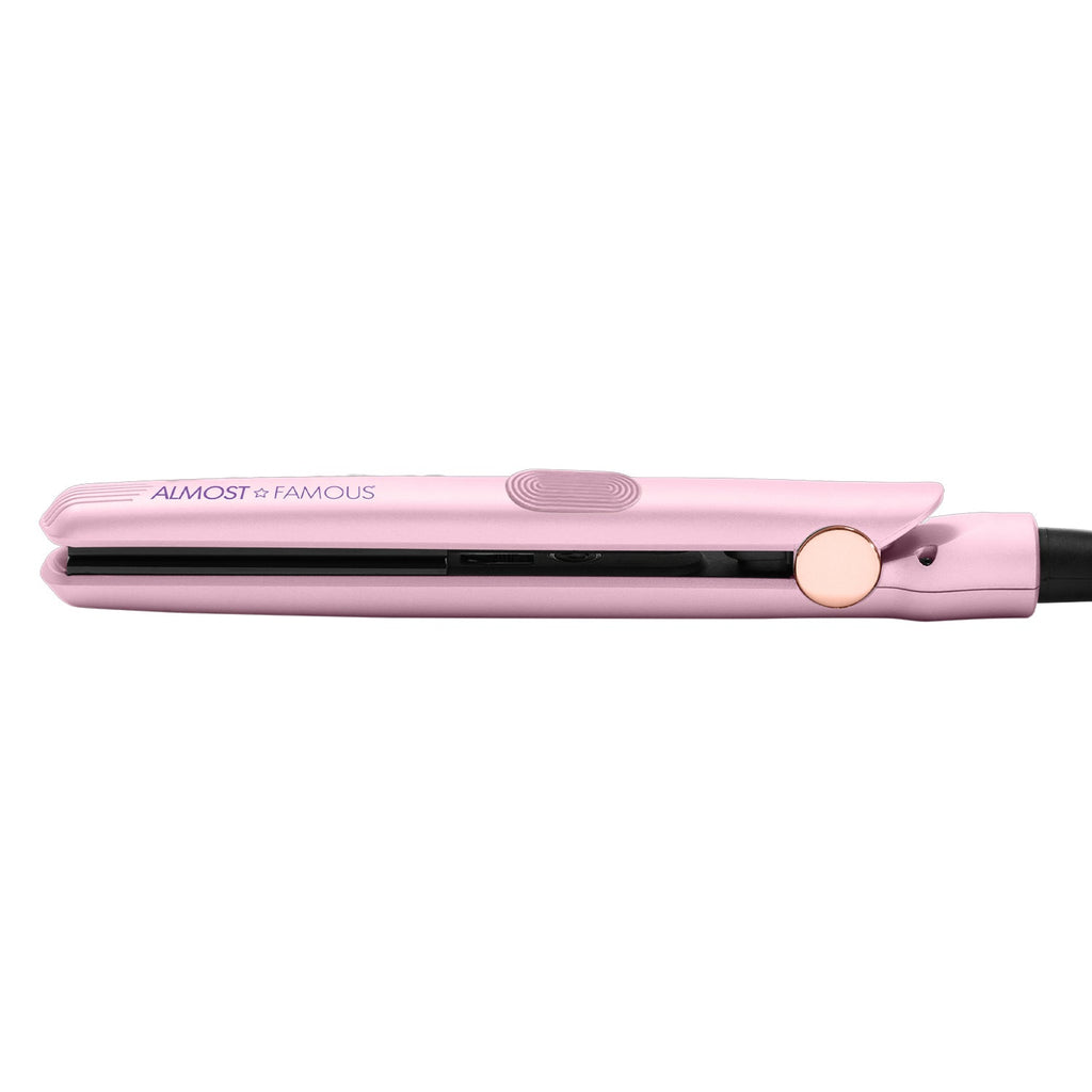 Living Color 0.5" Flat Iron with Travel Bag