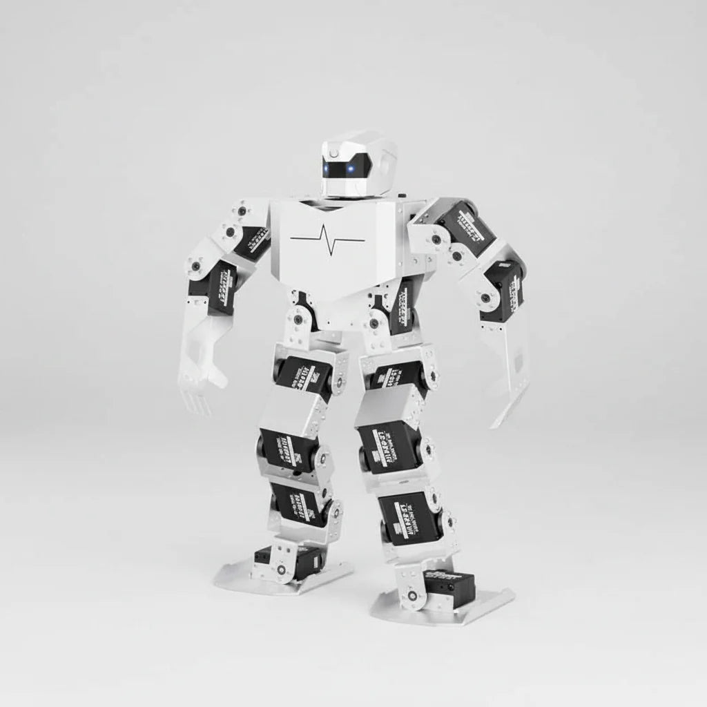 H5S Humanoid Dance Robot – 16-Servo Bipedal Bionic Robot with 40+ Dance Moves & Educational Programming