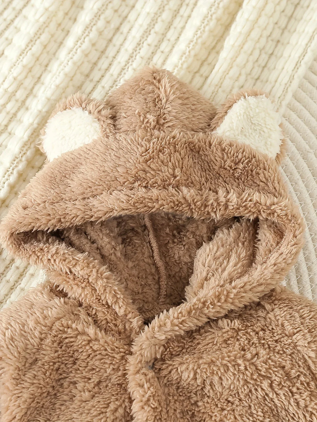 Newborn Baby Rompers Spring Autumn Warm Fleece Baby Boys Costume Baby Girls Clothing Animal Baby Pajamas Hooded Jumpsuits 0-1Y