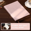 A5 soft cover PU notebook, 300 pages, durable, economical, stylish, thick eye protection paper notebook