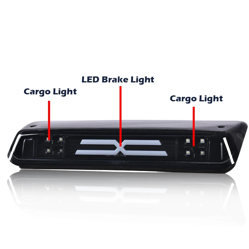 Led Third Brake Light Fit for Ford F150 2004-2008/Explorer Sport Trac 2007-2010/Ford Lobo 2004-2008 Tail Light Assembly