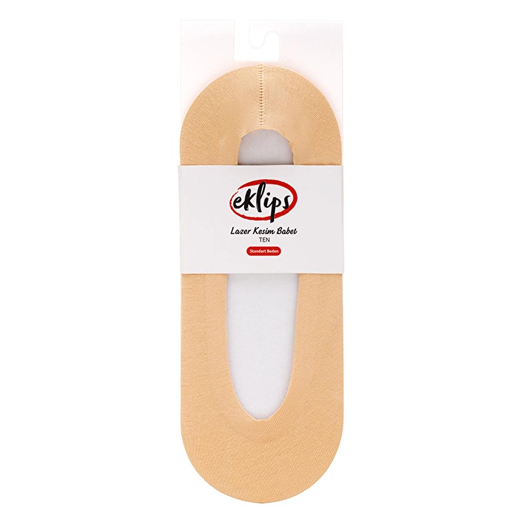 Eklips Laser Cut No-Show Socks in Nude 1 Pair