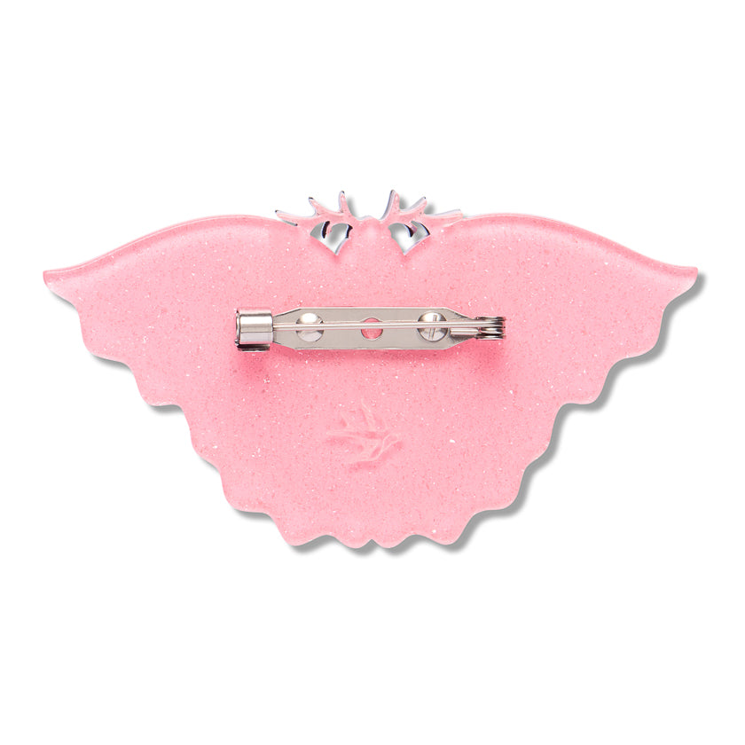 Flutter By Night Brooch by Erstwilder