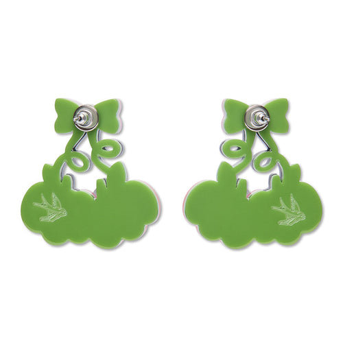 Pair O'Pumpkins Drop Earrings by Erstwilder