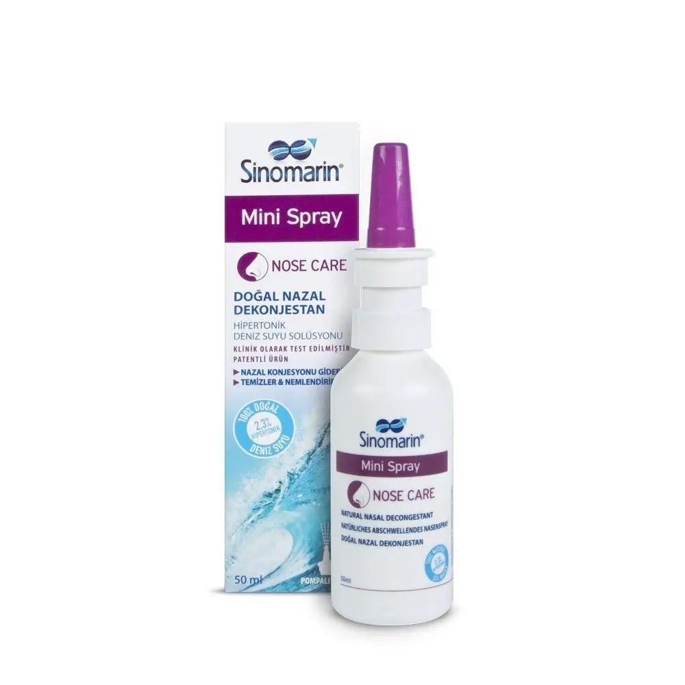 Sinomarin Mini Spray Hypertonic Sea Water Solution 50 ml