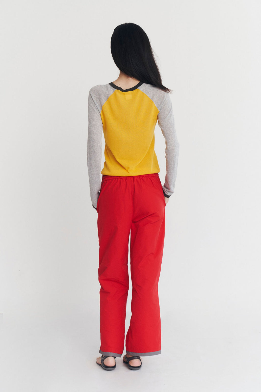 MIRINAE RAGLAN KNIT TOP IN MARACUJA MULTI