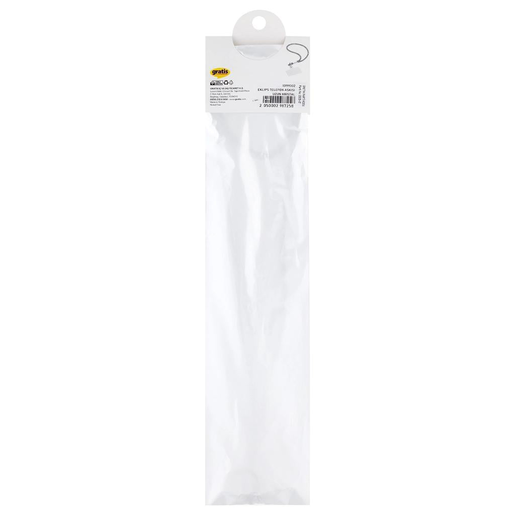 Eklips Long Crystal Phone Strap for Hands-Free Style 1 Piece