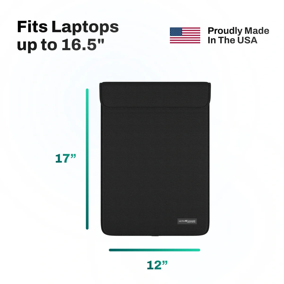Ultra Armor Faraday Bag for Laptop & Tablet — Cybersecurity, Privacy & EMP Attack Shield