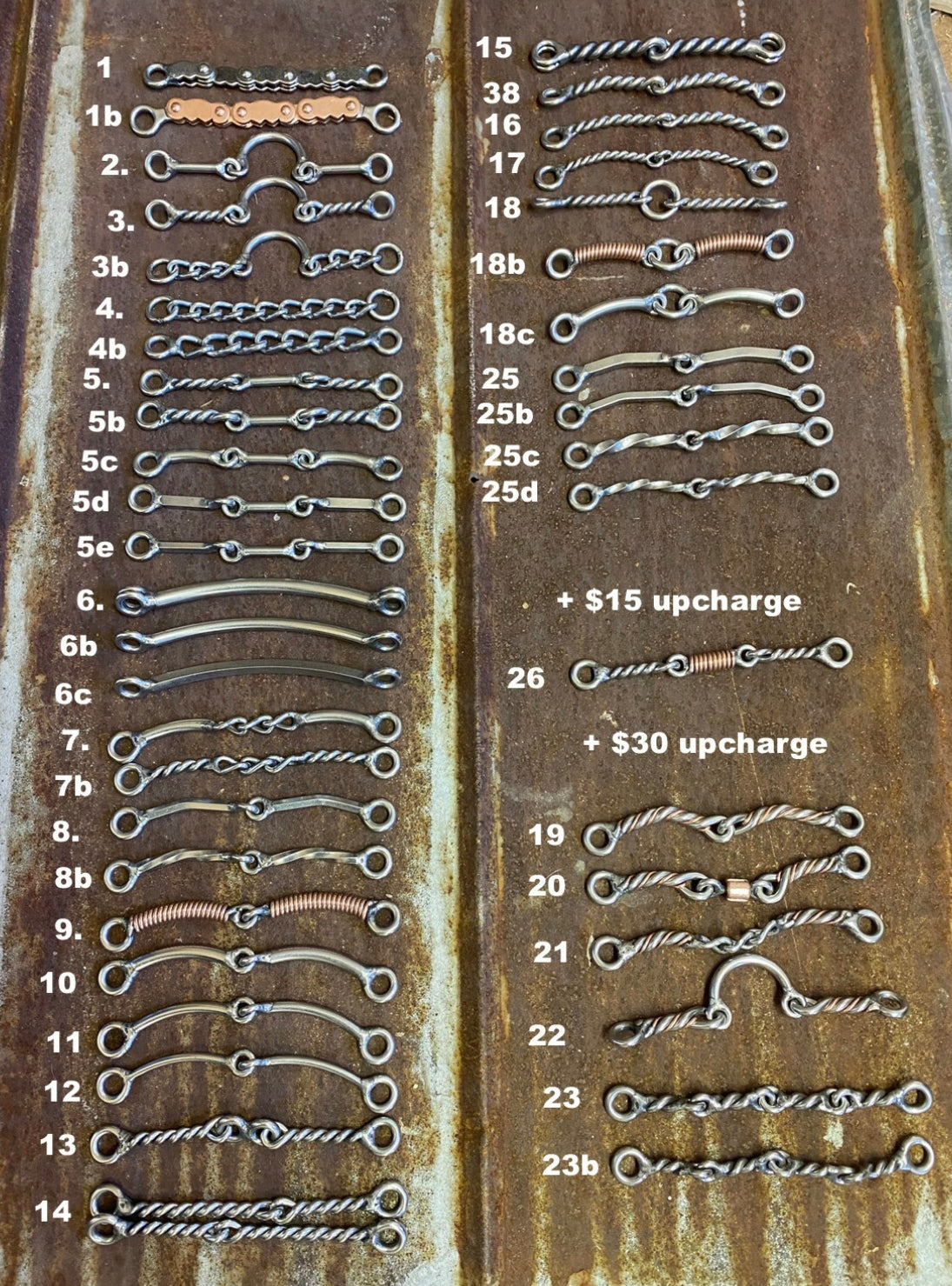 190 "5" Bit Large Twist #15 Mouth