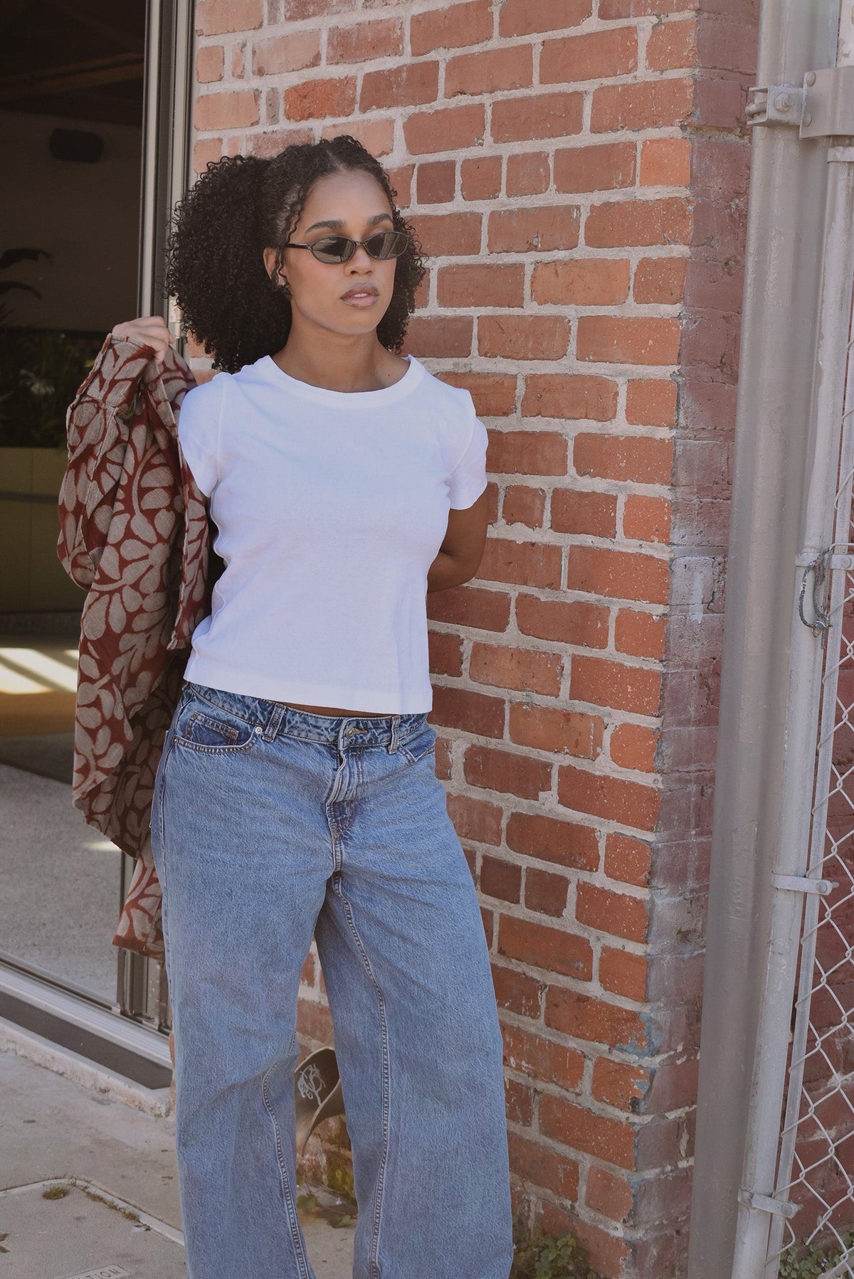 Gwyn Oversized Corduroy Button Up Shirt