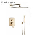 ALENARTWATER Chrome Hot and Cold Shower Faucet with Slide Bar