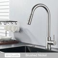 Pull-Out Kitchen Faucet with Touch Control Option and 360° Spout