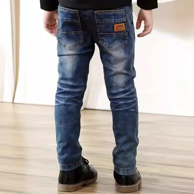 Custom  Boys' Jeans Bulk Order, Multiple Colors, 7-Day Sample | In-Stock at Overseas Warehouse | Clearance Discount Price