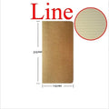 Cowhide Paper Sketchbook Notebook Journal Cute Paper Weekly Planner Accessories Stationery Diary Agenda Travel 01623