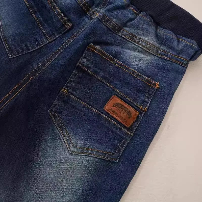 Custom  Boys' Jeans Bulk Order, Multiple Colors, 7-Day Sample | In-Stock at Overseas Warehouse | Clearance Discount Price