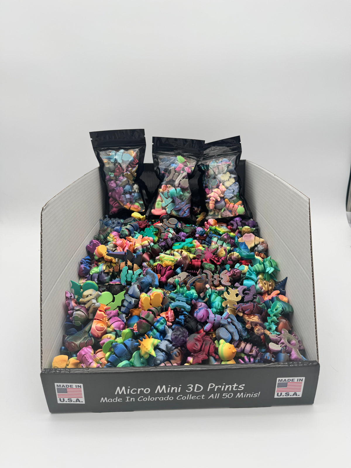 Micro Mini Countertop Bin Full Display