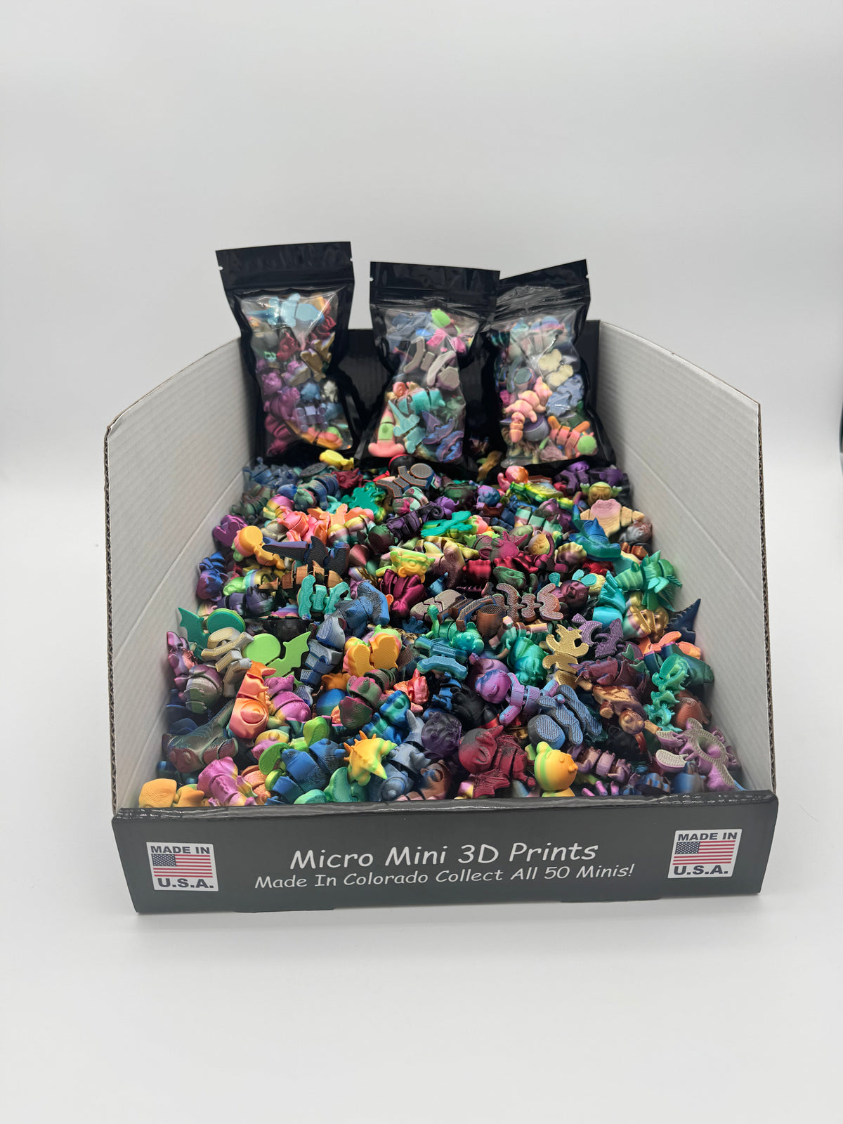 Micro Mini Countertop Bin Full Display