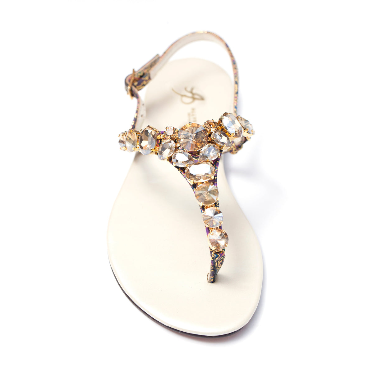 Purple Casbah with Gold Crystal