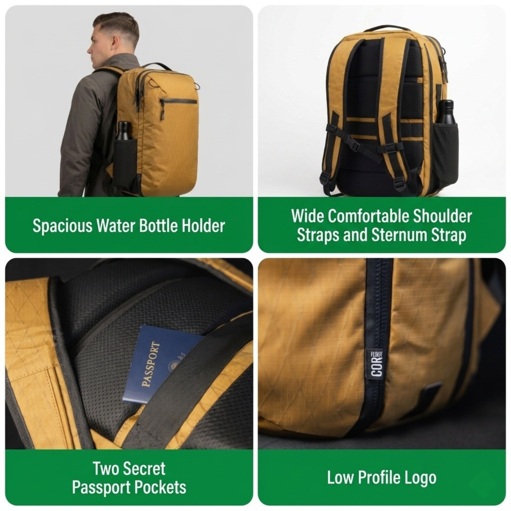 Island Hopper 2.0 TriCor Carry On Travel Backpack (NEW)