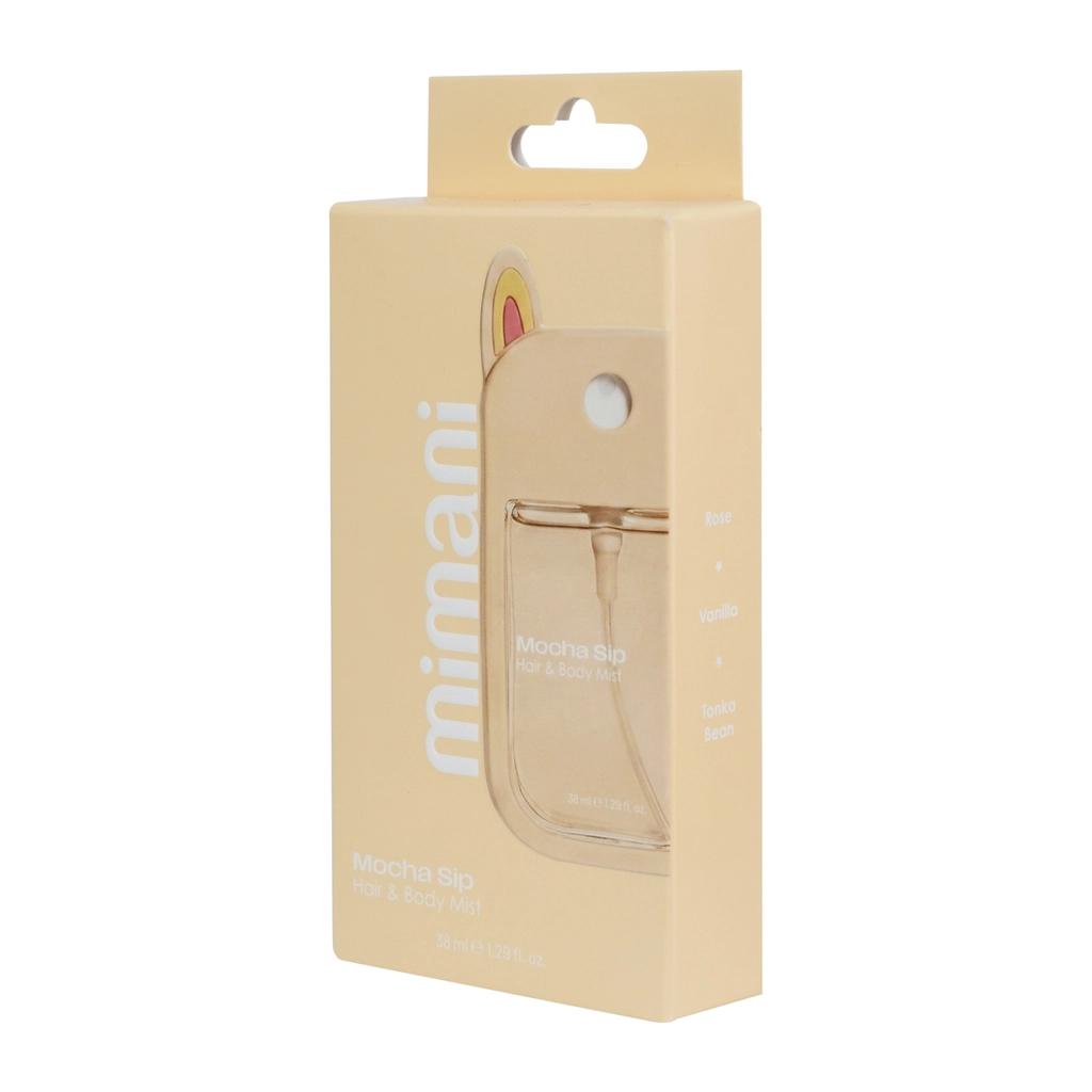 Mimani Mocha Sip Hair & Body Mist with Warm Coffee Scent 38 ml