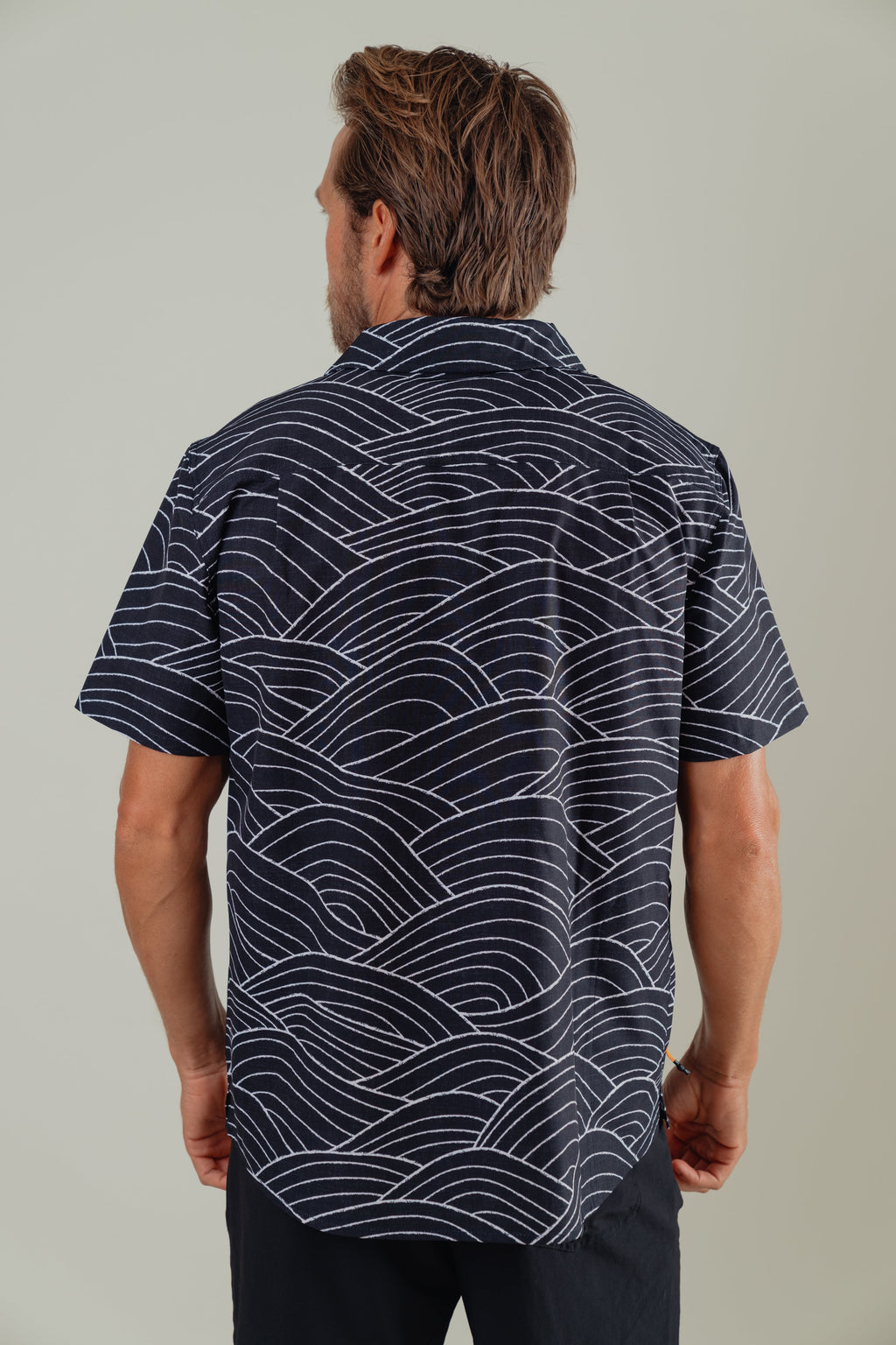 OLEU UV QUICK-DRY BOARDSHIRT - STORM CARBON