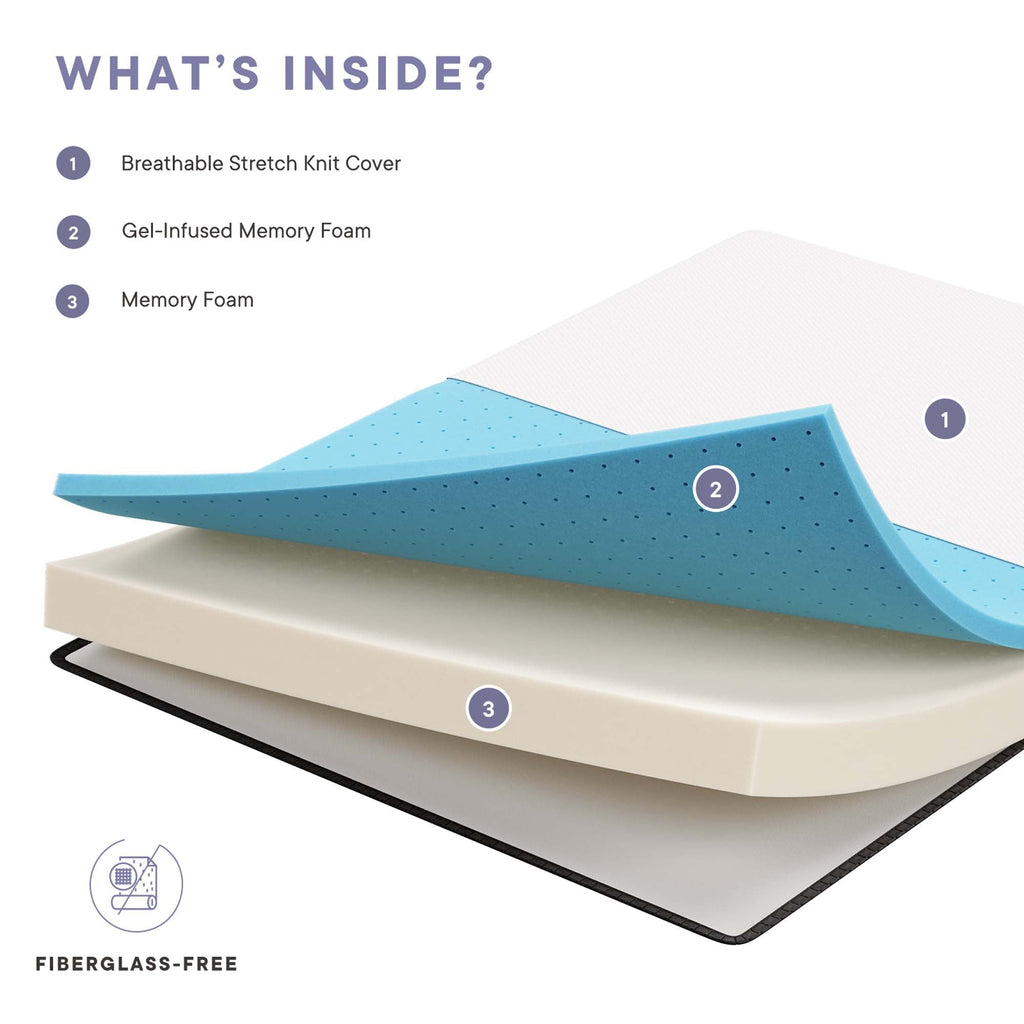 Aveline 6" Mattress by Modway
