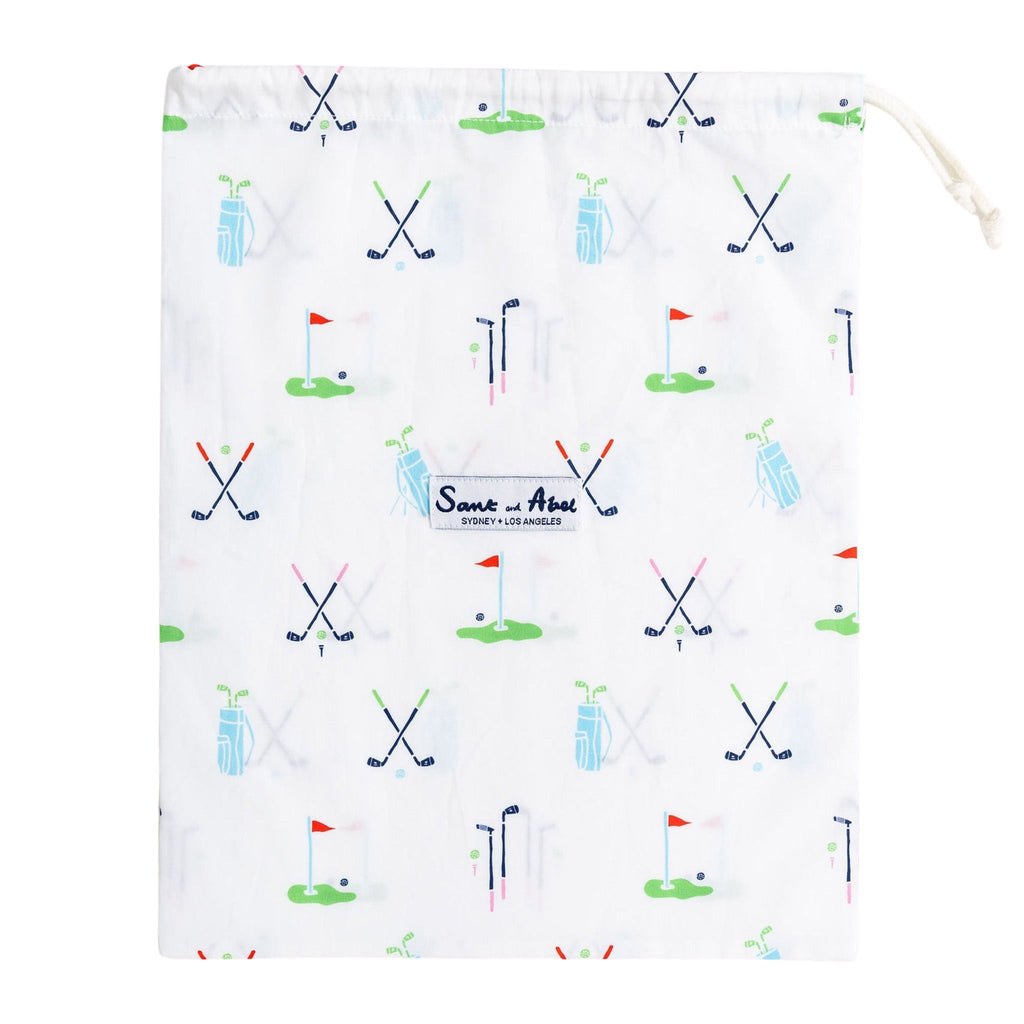 Men's Golf Long PJ Set - Organic Cotton Poplin