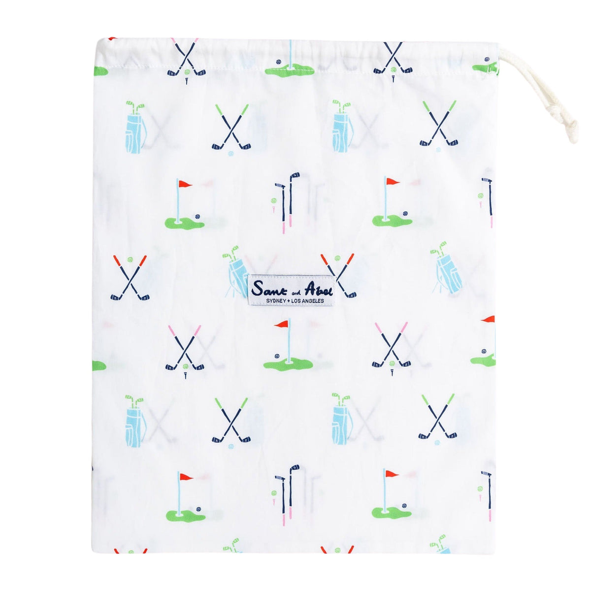 Men's Golf Long PJ Set - Organic Cotton Poplin