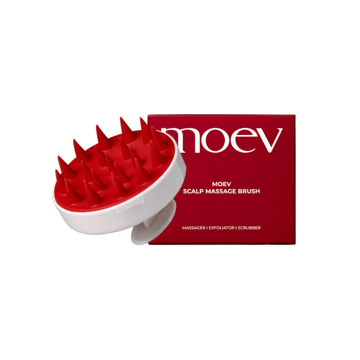 Moev Scalp Brush Purifying & Relaxing Silicone Massage Tool 1 pc