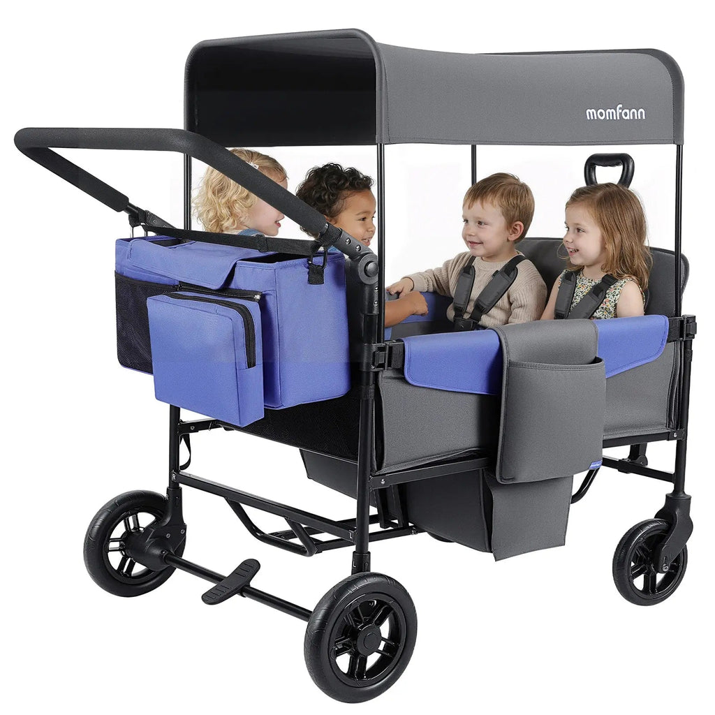 Momfann 2-Seater All-Terrain Stroller Wagon for Kids