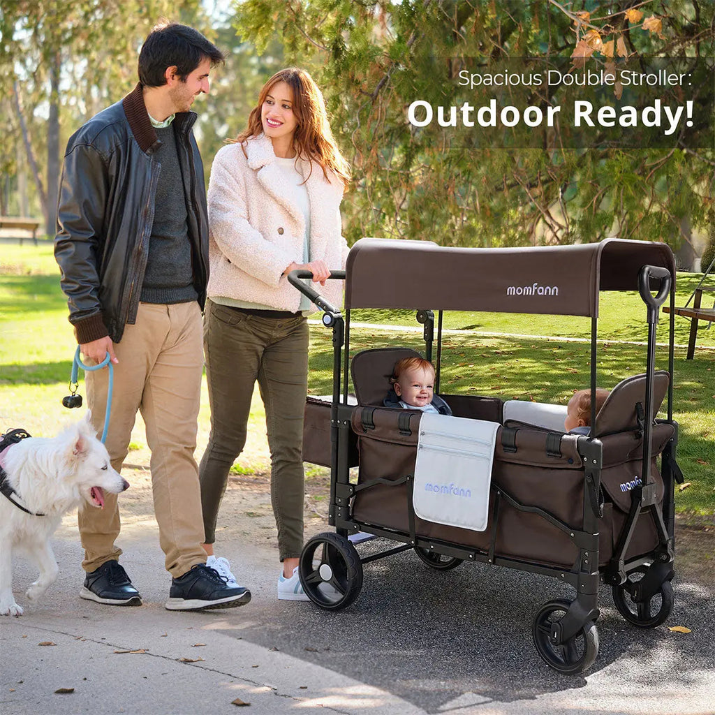 Momfann 2-Seater All-Terrain Stroller Wagon for Kids
