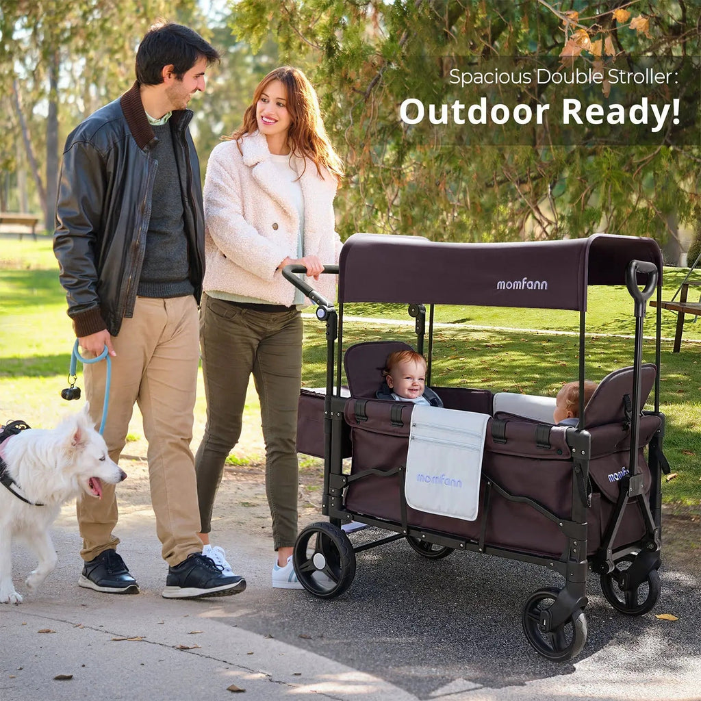 Momfann 2-Seater All-Terrain Stroller Wagon for Kids
